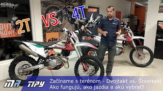 MR Tipy: Začíname s terénom - Dvojtakt vs. Štvortakt - Ako fungujú, ako jazdia a akú vybrať?