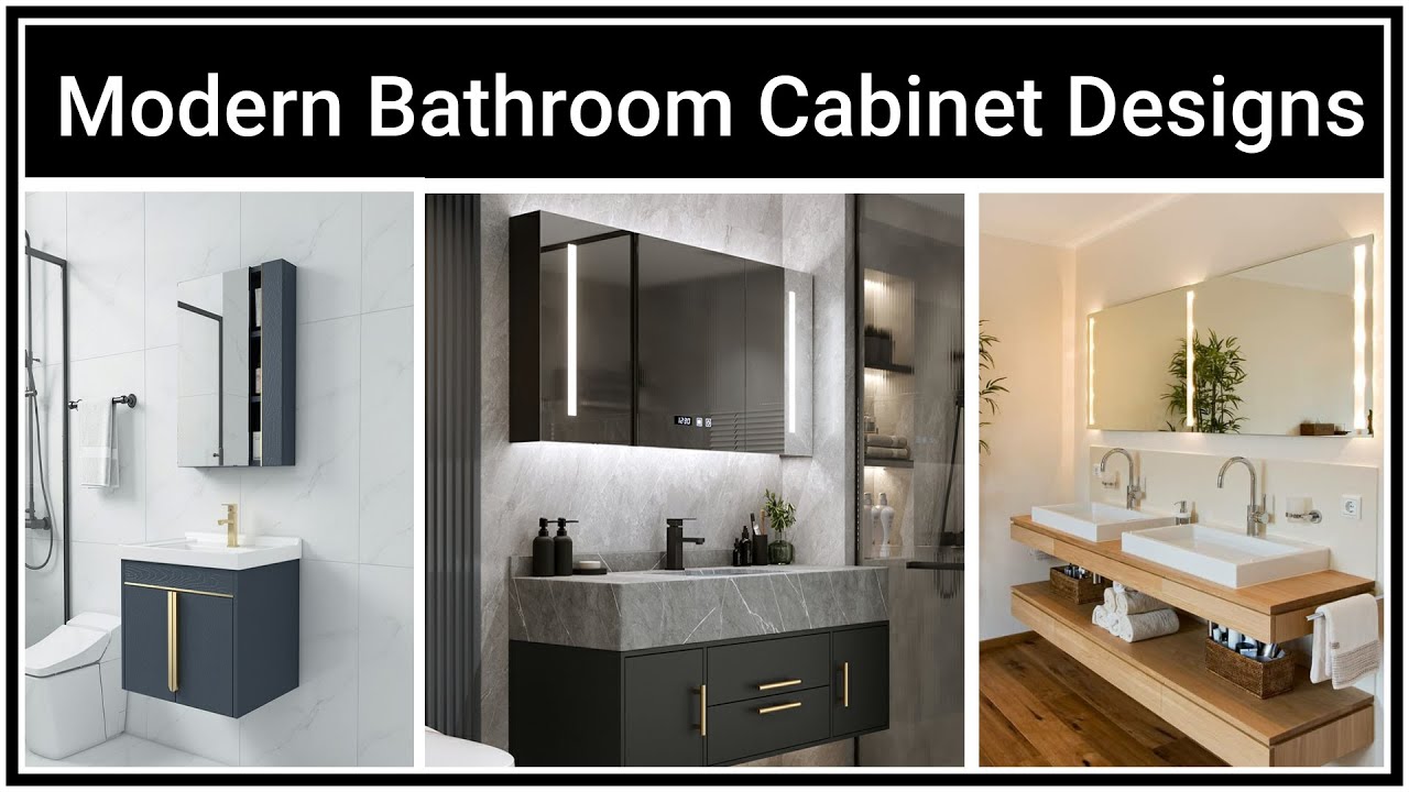Modern Bathroom Cabinet Designs Bathroom Designs Youtube
