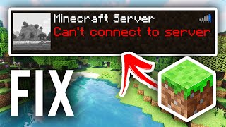 how to fix can't connect to server on minecraft - full guide