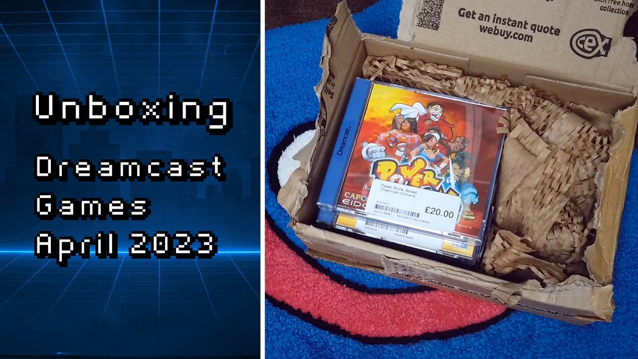 Unboxing Dreamcast Games April 2023 BestNerdLife YouTube