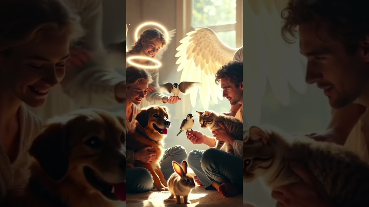 God Cares for Our Pets: Angels Watching Over the Ones We Love”