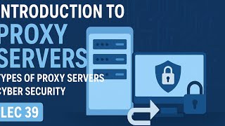 Introduction to Proxy Servers | Types of Proxy Servers | Cyber Security | Lec 39