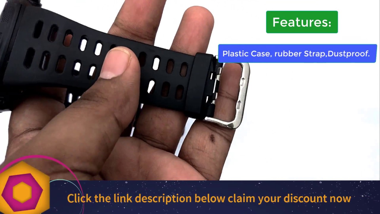 Best Cheap Digital Watch For Men Best Smartwatch 2019 Skmei 1251