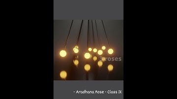 To and fro motion of pendulum made using Blender | 3 Roses