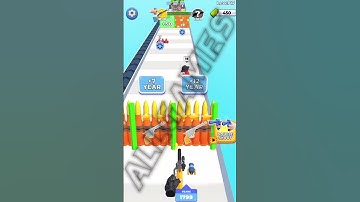 Weapon Craft Run LVL 17 Gameplay FUN GAME #shorts #WeaponCraftRun #fungames #viralvideo