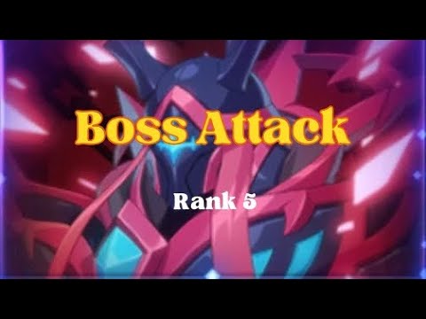 GrandChase - Boss Attck Rank 5 / Amy T,Lime T,Ai,LeyT Full Auto