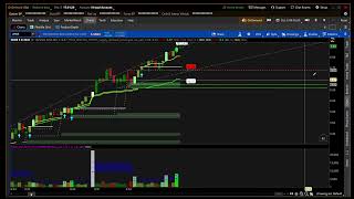 Thinkorswim Supply and Demand Zone Indicator Fractal Webs Pivots Bill Williams  (video has no sound)