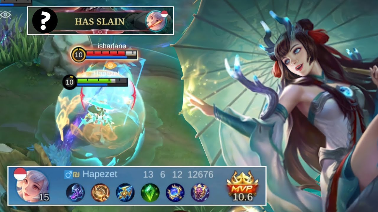 Cuma di Match ini Kagura ku Pakai Athena Karena di Lock Hero ini | Mobile Legends