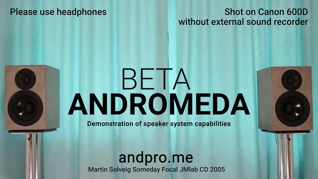 Martin Solveig Someday Focal JMlab CD 2005