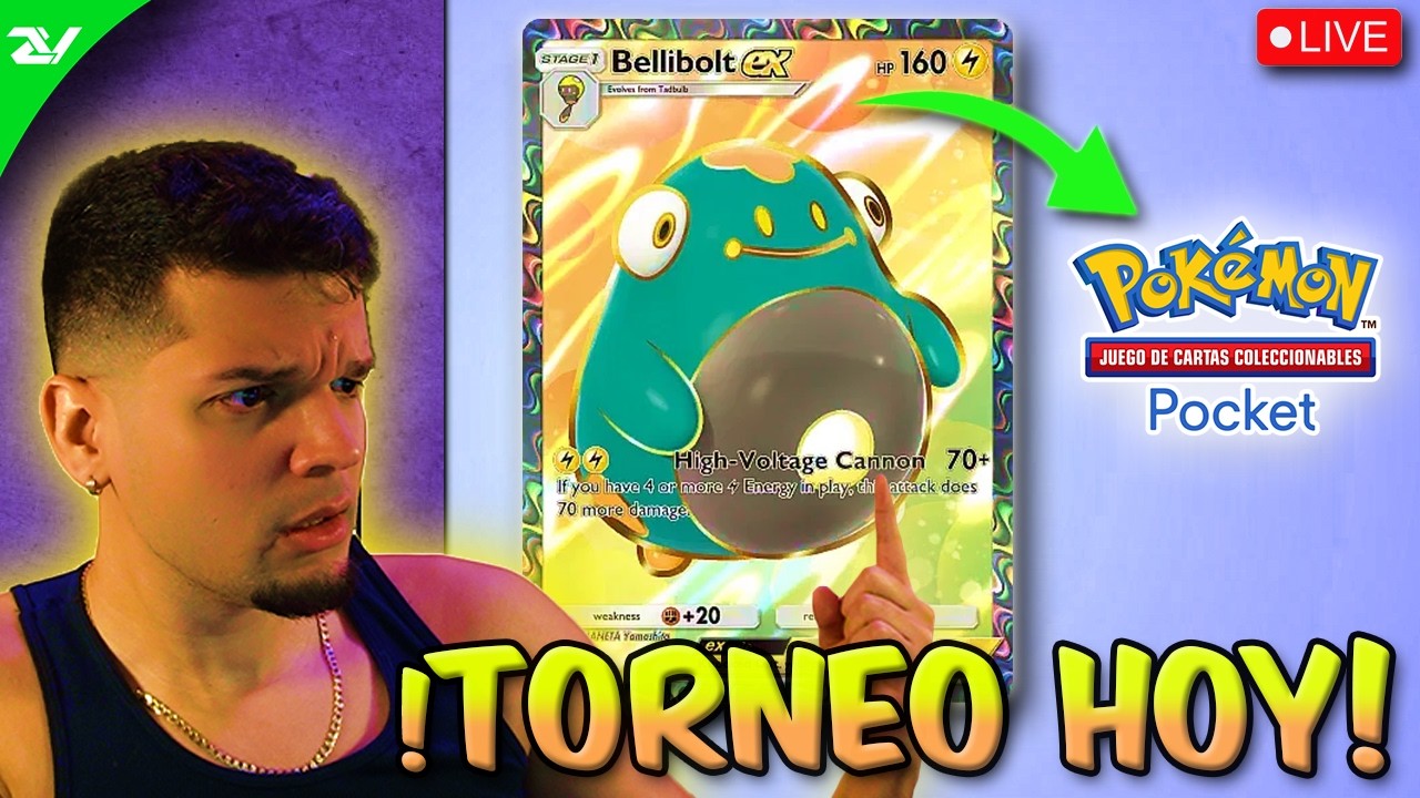 Torneo en Vivo por Millones en Pokemon TCG Pocket