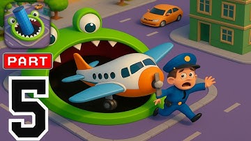 Hole.io - Gameplay Walkthrough Part 5 - You Are Under My Hole (iOS, Android)