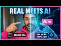 Real + AI: Blending Live-Action Footage with Nim.video Animations