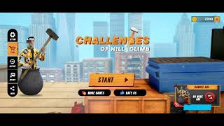 Hammer ⚒️ Climber 💪 Pot 🏺man ♂️ Android game Challenges of Hill olimb screenshot 1