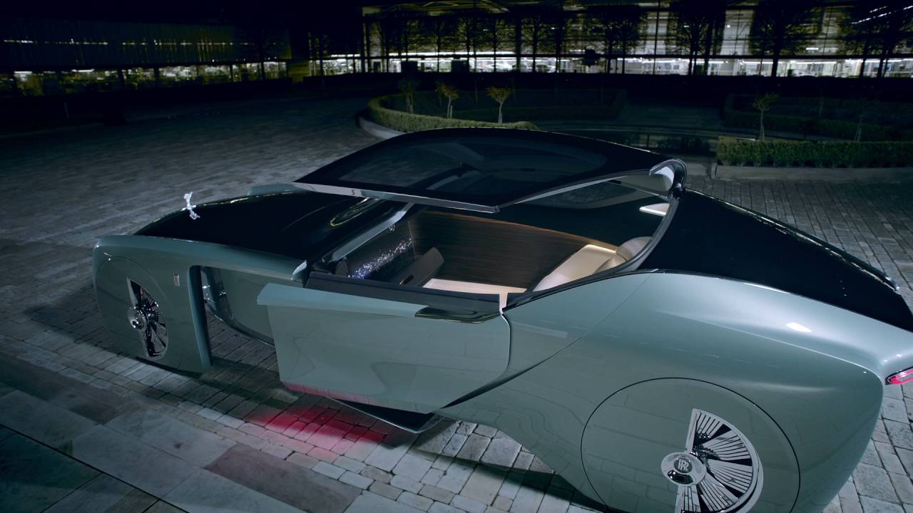 The visionary Rolls Royce 103EX. Journey into the future of luxury ...