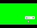 Like Button Green Screen No Copyright 