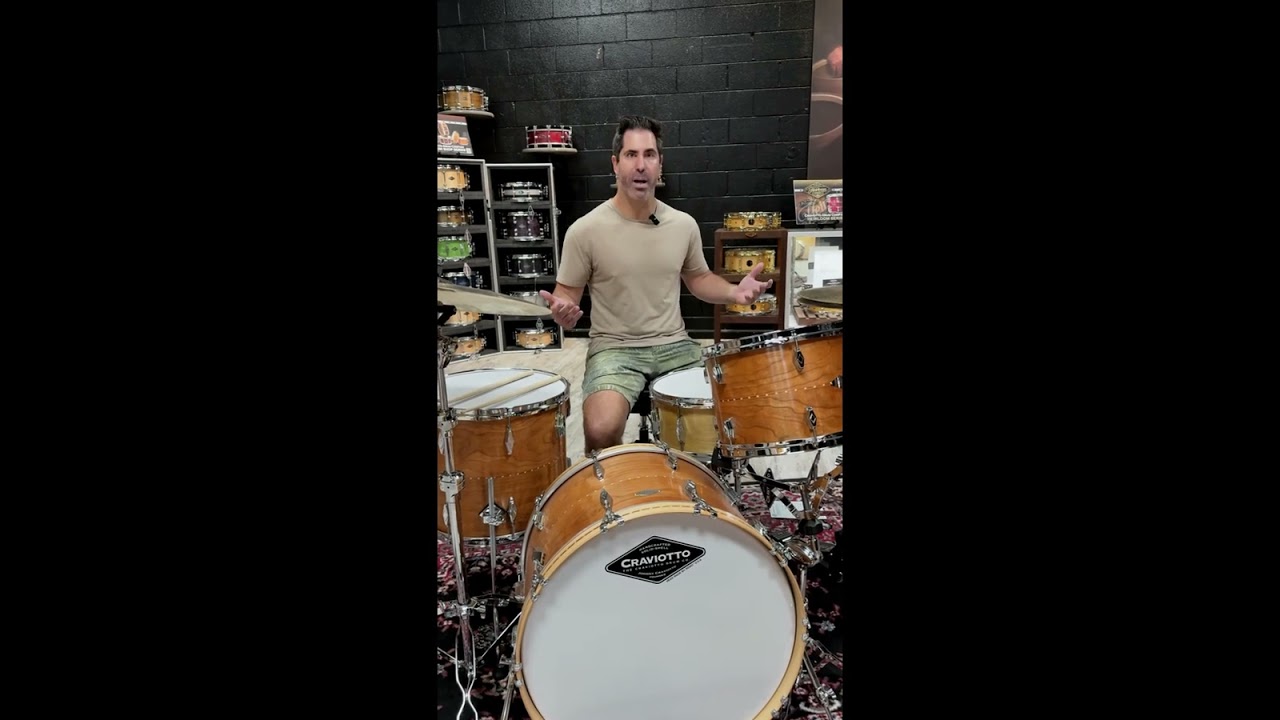 Jake Sommers - Invites you to the new Craviotto Showroom Experience.