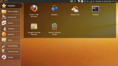Ubuntu Netbook Remix 9.10 on Ideapad S10e