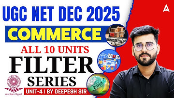 UGC NET Commerce | UGC NET Commerce Unit 4 Business Finance By Deepesh Sir