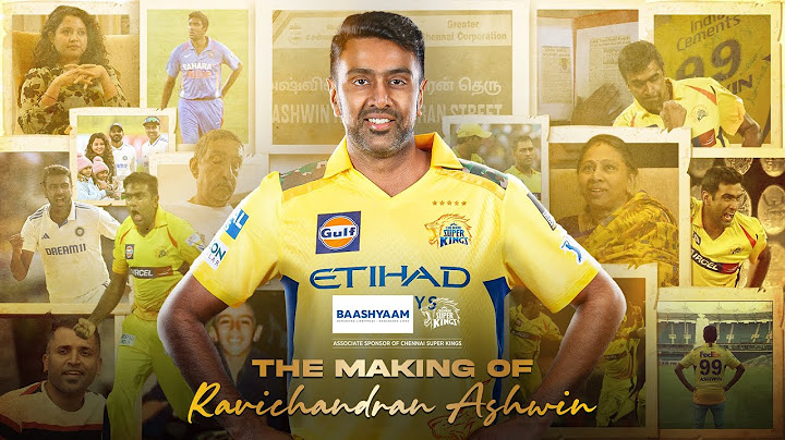 The Making of Ravichandran Ashwin | Chennai Super Kings Documentary | #WhistlePodu