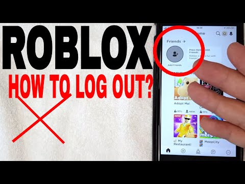 ✅  How To Log Out Of Roblox Account ?
