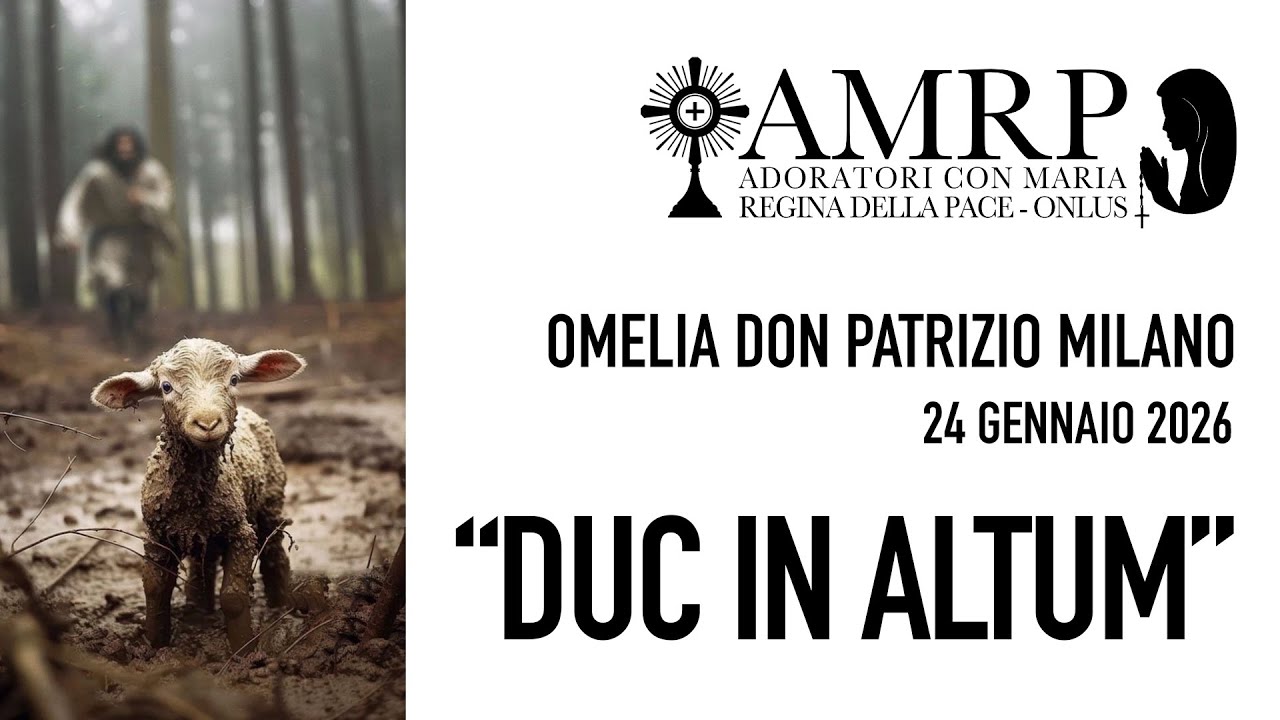 AMRP - “DUC IN ALTUM" Omelia Don Patrizio Milano [24/01/2026]