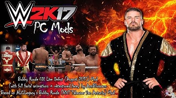WWE 2K17 : Bobby Roode SD! Live Debut (August 2017) Attire with Full Facial Animations (Release!)