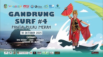 DAY 1 | Gandrung Surf #4 - Pantai Pulau Merah 🌊🏄‍♂️