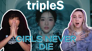 COUPLE REACTS TO tripleS(트리플에스) &#39;Girls Never Die&#39; Official MV