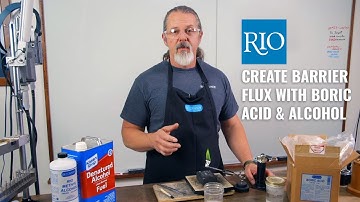 Create Barrier Flux With Boric Acid & Alcohol