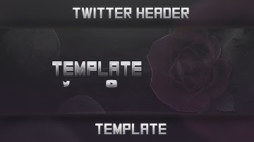 INSANE Free Twitter Header Template | Photoshop Cs6 & CC