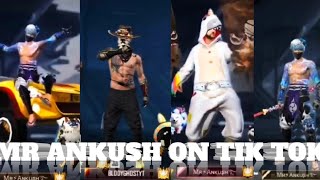 Free Fire M.r-Ankush On Tik Tok Trending Video M.r. Ankush Top Region Player Funny Videos2020