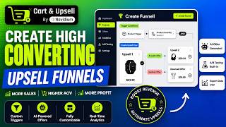 How to Create High-Converting Upsell Funnels | Cart & Upsell by Navidium (Embedded) Shopify Tutorial