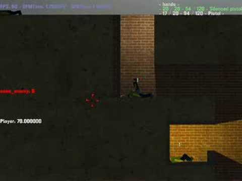 2d shooter game - jumps and rolls