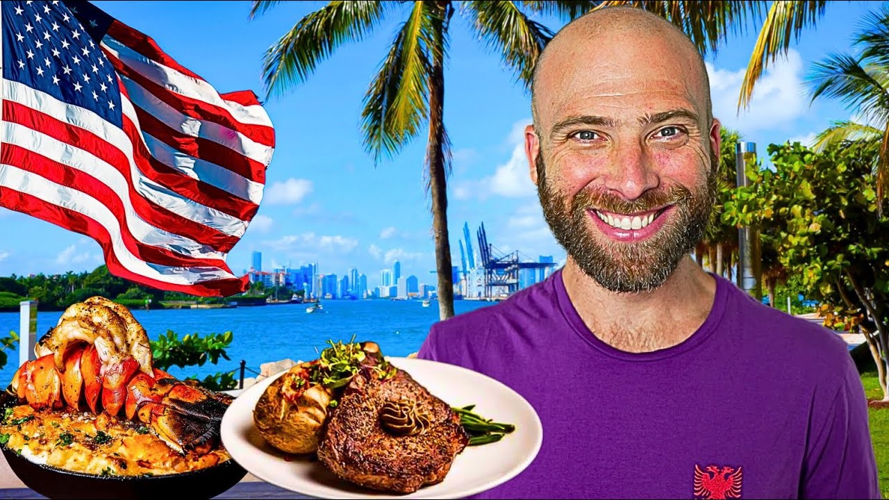 100 Hours in Miami!! 🇺🇸The Best Food in Miami!!