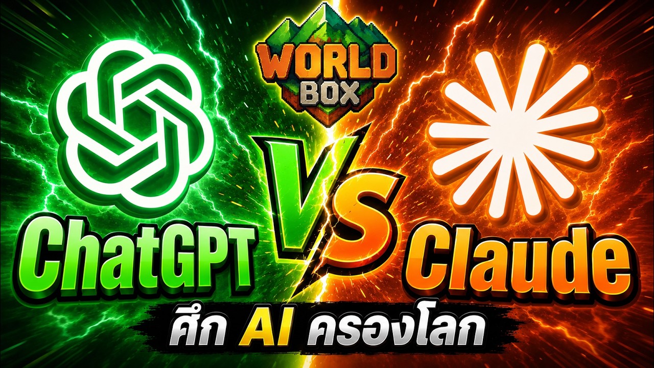 ChatGPT vs Claude ใครจะครองโลกใน WorldBox