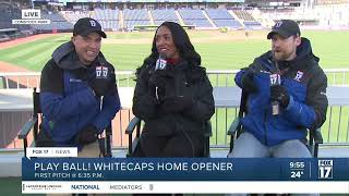 Whitecaps Home Opener Batting Practice