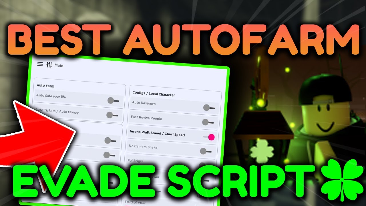 Evade Roblox Hack: Money Farm, AFK Farm, ESP & More