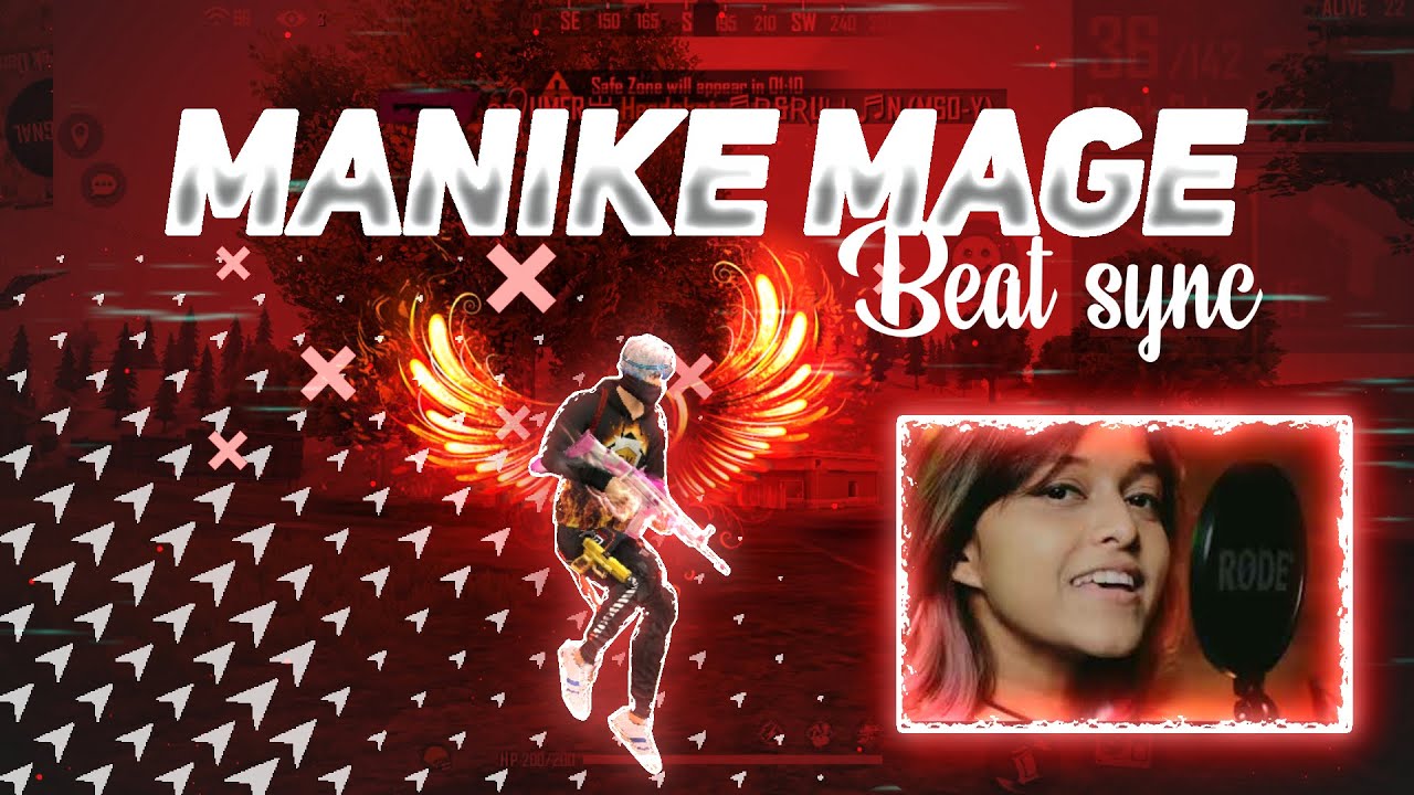 Manike Mage Hithe Free Fire Best Edited beat sync Montage by || tiger plays ||