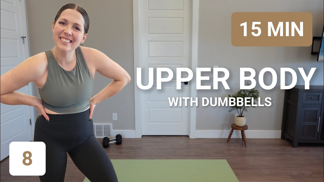8 ️ ARM workout at home with dumbbells - YouTube