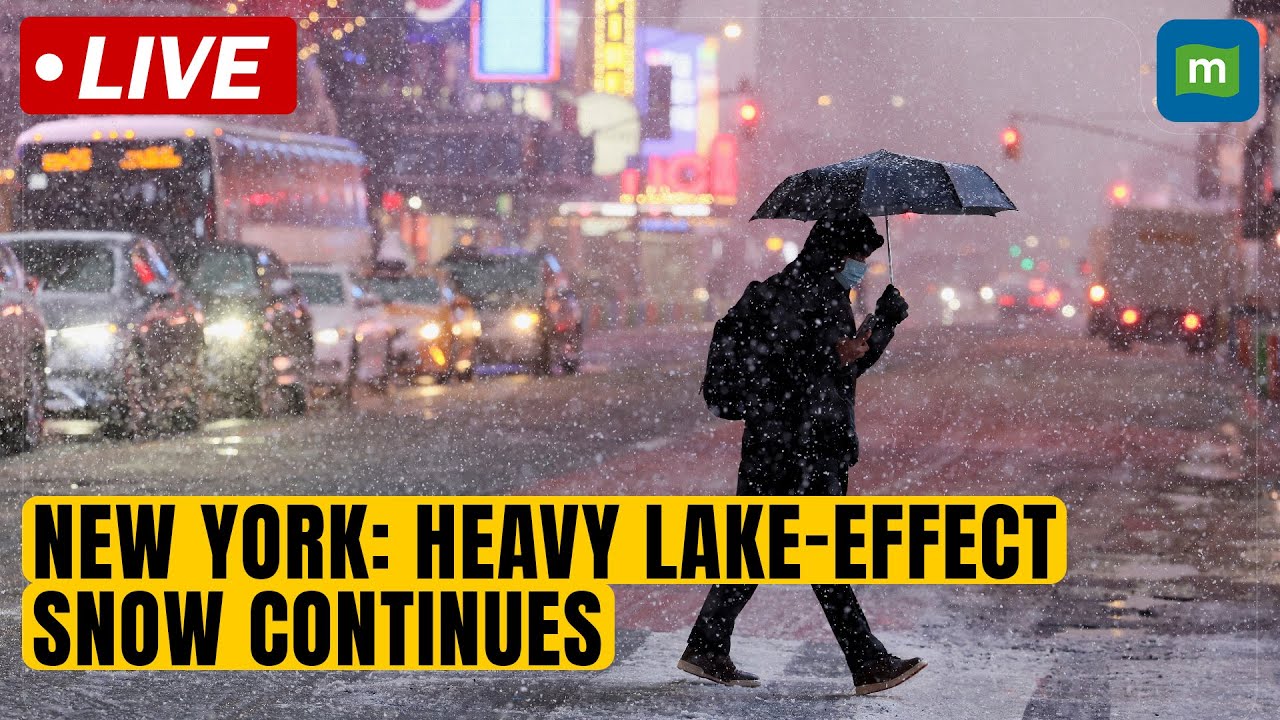 Live: Heavy lake-effect snow continues to pile up in upstate New York ...