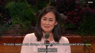 The Joy of Redemption  |  Kristin M. Yee  |  October 2024 General Conference