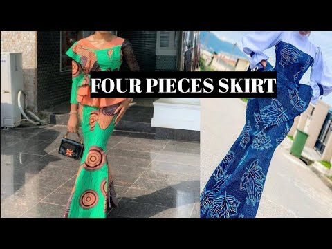 فيديو: كيفية خياطة تنورة من أربع قطع؟