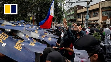 Philippine anti-corruption protests turn violent