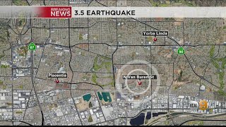 According to the u.s. geological survey, temblor was centered 1.86
miles southwest of yorba linda at a depth 5.46 miles.