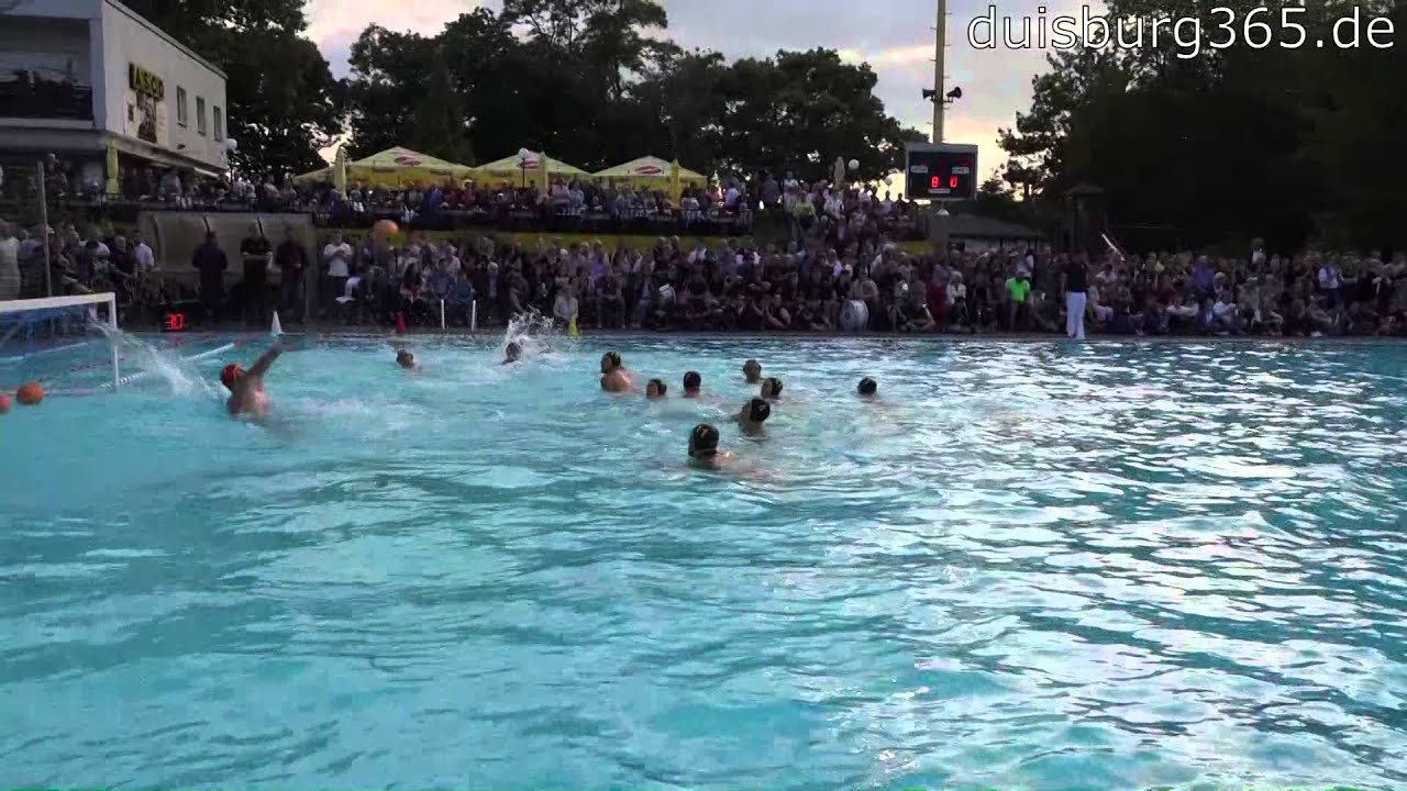 Kurze Impressionen 1. Wasserballfinale ASC Duisburg - Spandau