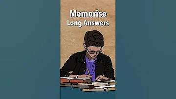 How to Learn long answers quickly #studytips #shorts