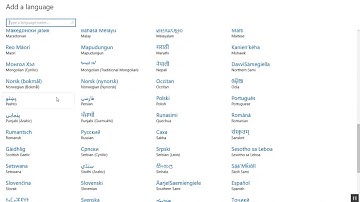 How to add Persian Language to Windows 10