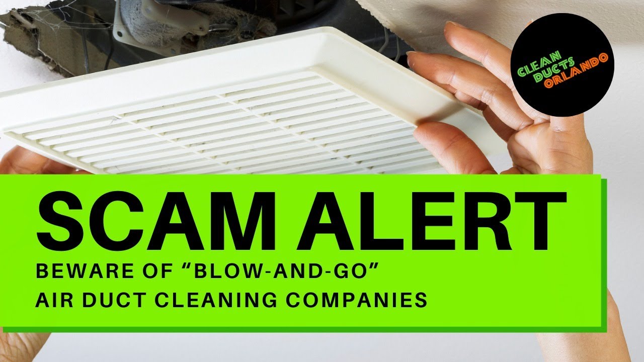 🆕SCAM ALERT! Air Duct Cleaning Service &amp; Home Duct
