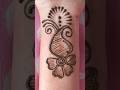 simple mehndi design #mehndi​ #mehndidesign​#hennadesign​ #latestmehndi #shorts