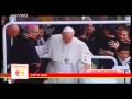 Salida del Papa del Aeropuerto Internacional Silvio Pettirossi de Asunción